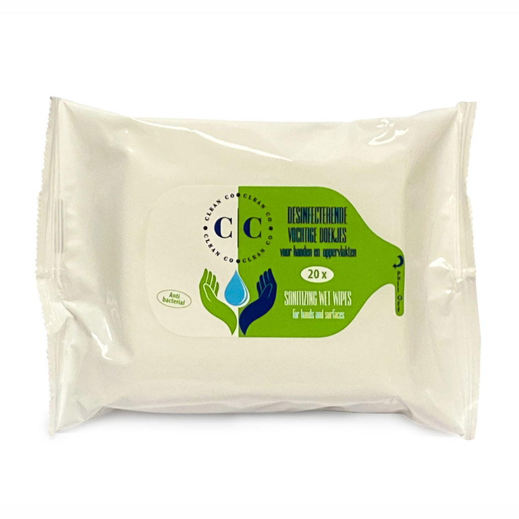 Desinfecterende vochtige doekjes Clean & Co WIM Cleaning Products