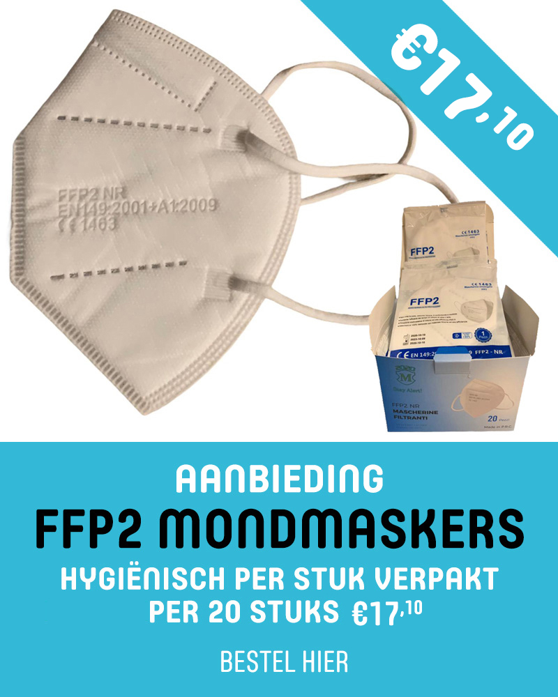 Aanbieding FFP2 mondmaskers